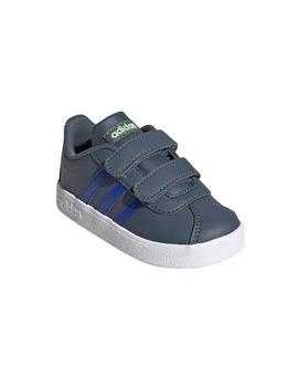 Zapatillas Adidas VL Court 2.0 CMF Gris Niño