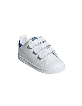 Zapatillas Adidas Stan Smith CF I Blanco/Azul