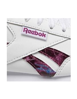 Zapatillas Reebok Royal CLJog Blanco/Rosa Niña