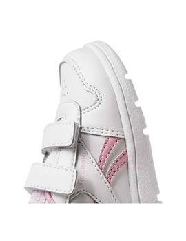 Zapatillas Reebok Royal Prime 2 Blanco/Rosa Niña