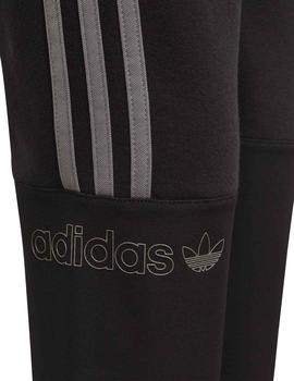 Pantalon Adidas BX 2.0 Negro/Gris Niño