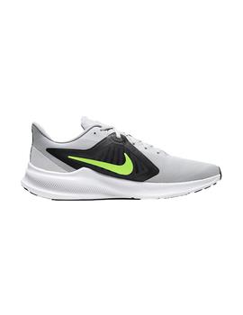 Zapatillas Nike Downshifter 10 Gris/Verde Hombre