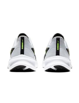 Zapatillas Nike Downshifter 10 Gris/Verde Hombre
