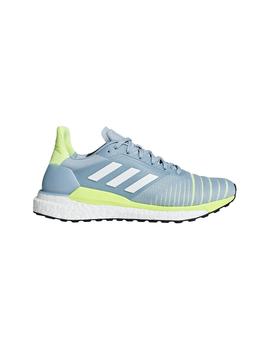 Zapatillas Solar Glide W Gris/Verde