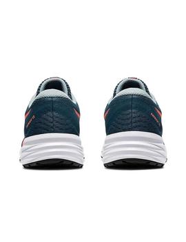 Zapatillas Asics Patriot 12 GS Azul/Coral