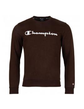 Sudadera Champion Cuello Caja Marron Hombre