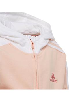 Chaqueta Adidas LK BR KN Rosa/Blanco Niña