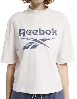 Camiseta Reebok CL GP WE MOC Rosa Mujer