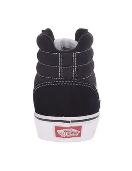 Zapatillas Vans Ward Hi Negro/Bco Hombre Suede/Can