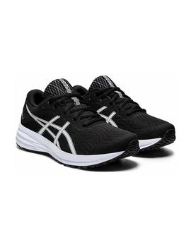 Zapatillas Asics Patriot 12 GS Negro/Blanco