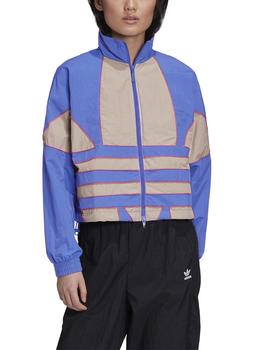 Chaqueta Adidas Big TRF Azul/Tostado Mujer