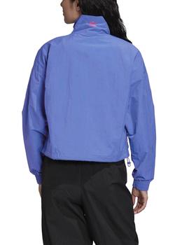 Chaqueta Adidas Big TRF Azul/Tostado Mujer
