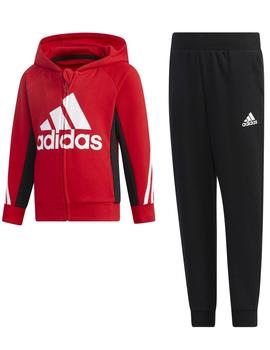Chandal Adidas LK FT Rojo/Negro Niño