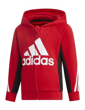 Chandal Adidas LK FT Rojo/Negro Niño