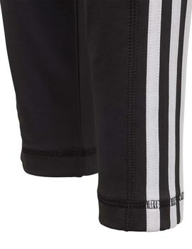 Leggings Adidas JG TR BT3S HR Negro/Blanco Niña