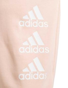 Sudadera Adidas JG MH Crew Salmon Niña