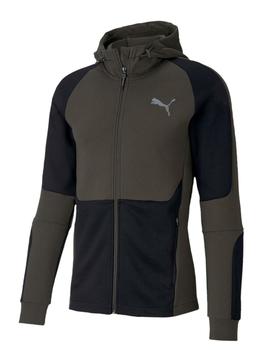 Chaqueta Puma Evostripe FZ Verde/Negro Hombre