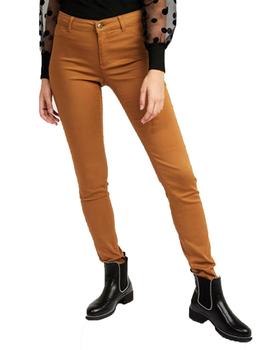 Pantalon Naf Naf F-Power Skinny Camel Mujer