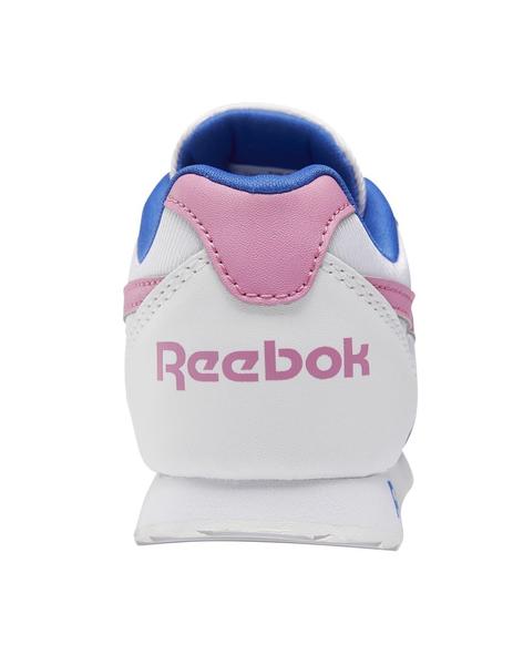 Reebok Royal CLJog 2 Bco/Rosa/Azul Niña