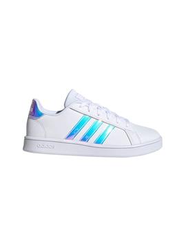 Zapatillas Adidas Grand Court K Blanco Niña