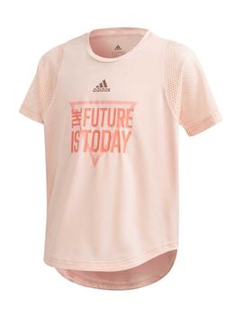 Camiseta Adidas G.A.R. XFG Salmon Niña