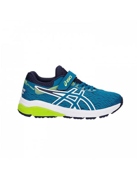 Valiente Antibióticos comprador Zapatillas Asics GT-1000 9 PS Azul/Amarillo Niño