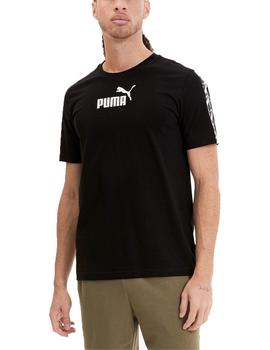 Camiseta Puma Amplified Negro Hombre