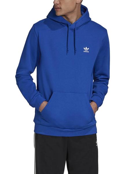 Deportista Adjunto archivo Actriz Sudadera Adidas Essential Hoody Azul Hombre