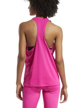 Camiseta Reebok WOR SUP BL Tank Fucsia Mujer