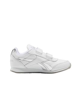 Zapatilla Reebok Niña Royal CLJog 2.0 2V Plata