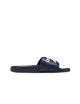 Chanclas Reebok Classics Slide Marino/Bco/Rj