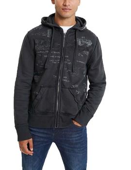 Chaqueta Desigual Dorian Gris Hombre