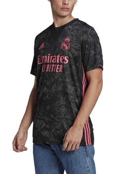 Camiseta Adidas Real 3 JSY Negro/Fucsia