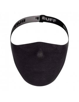 Mascarilla Deportiva con Filtro Buff Negro Adulto