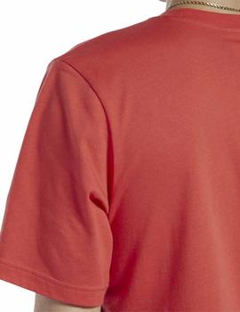 Camiseta Reebok CL F Linear Rojo/Mno Para Hombre